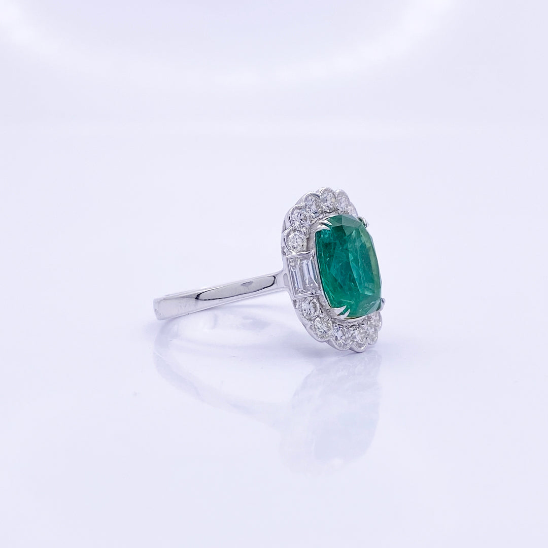 Emerald Diamond Ring -R159/9