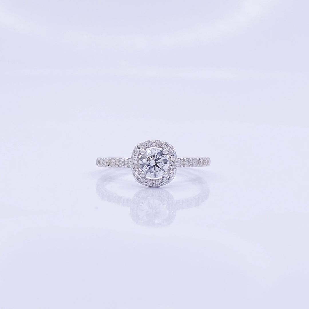 Halo Solitaire Diamond Ring - R92/8