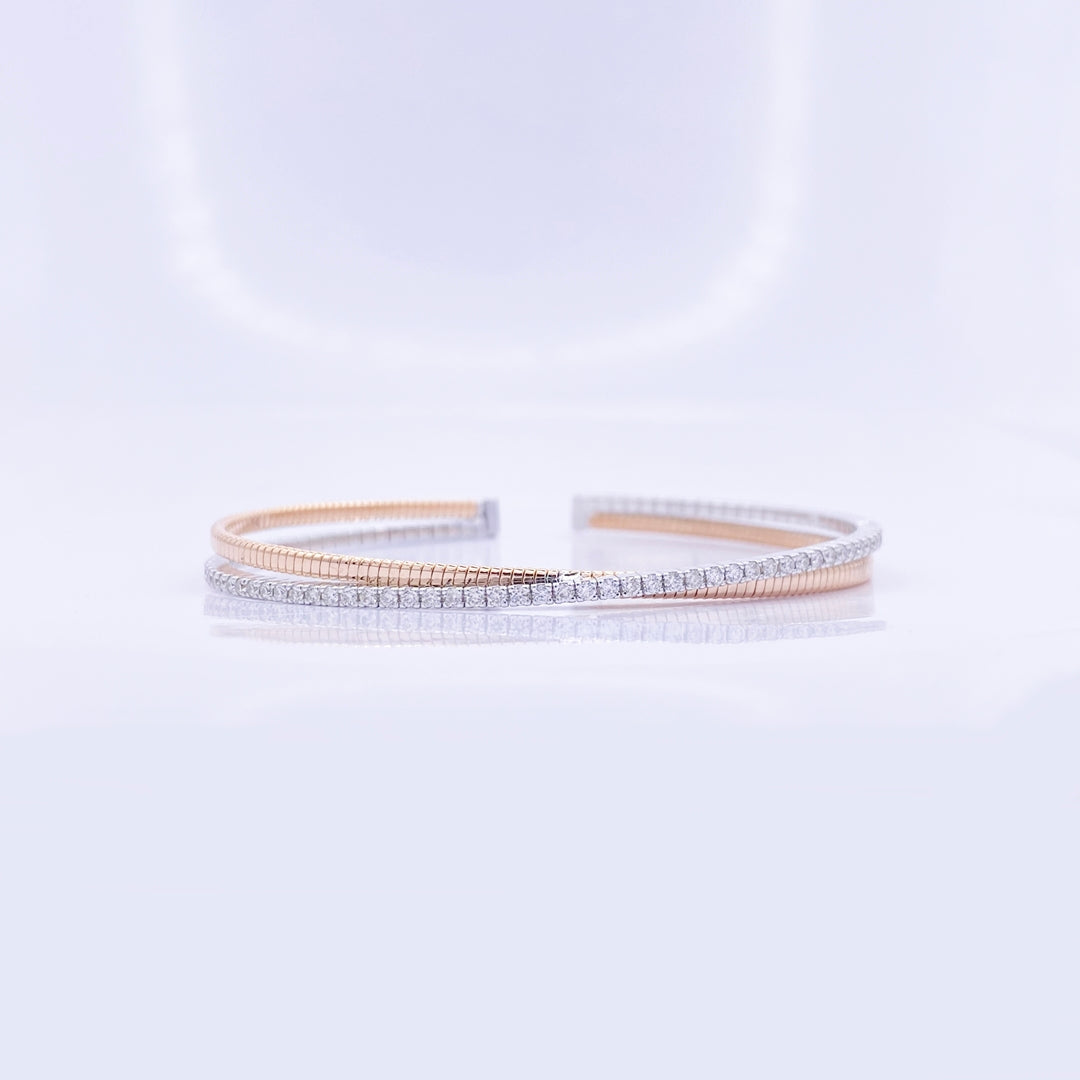 Diamond Bangle - BNG172/3