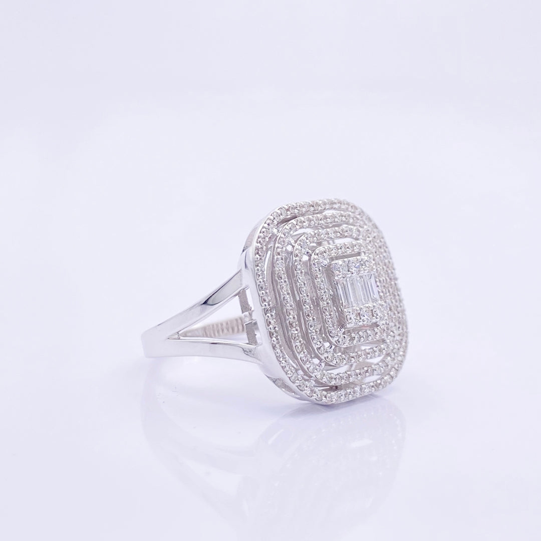 Diamond Ring with Baguettes - R76/1T