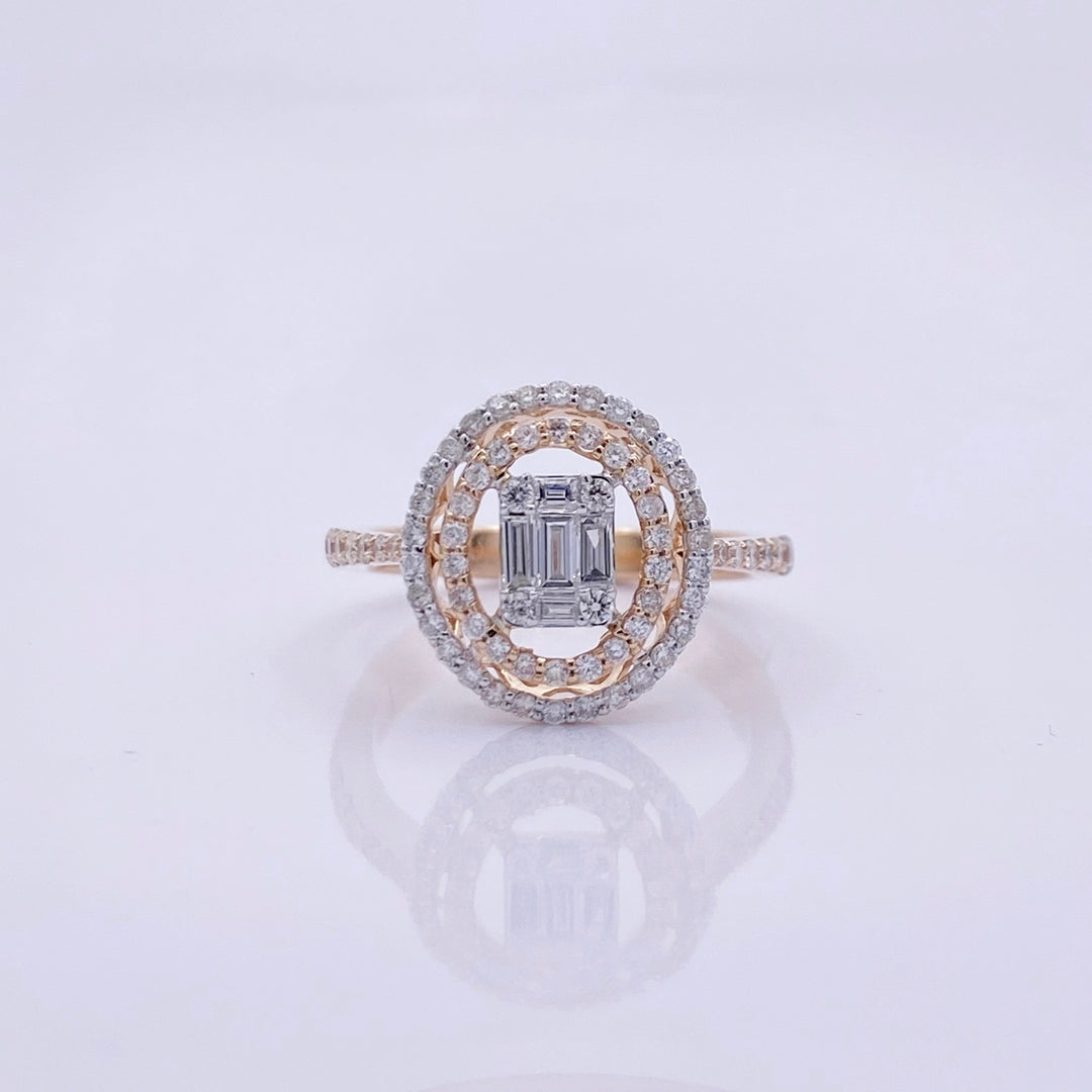 Baguette Diamond Ring - R6490