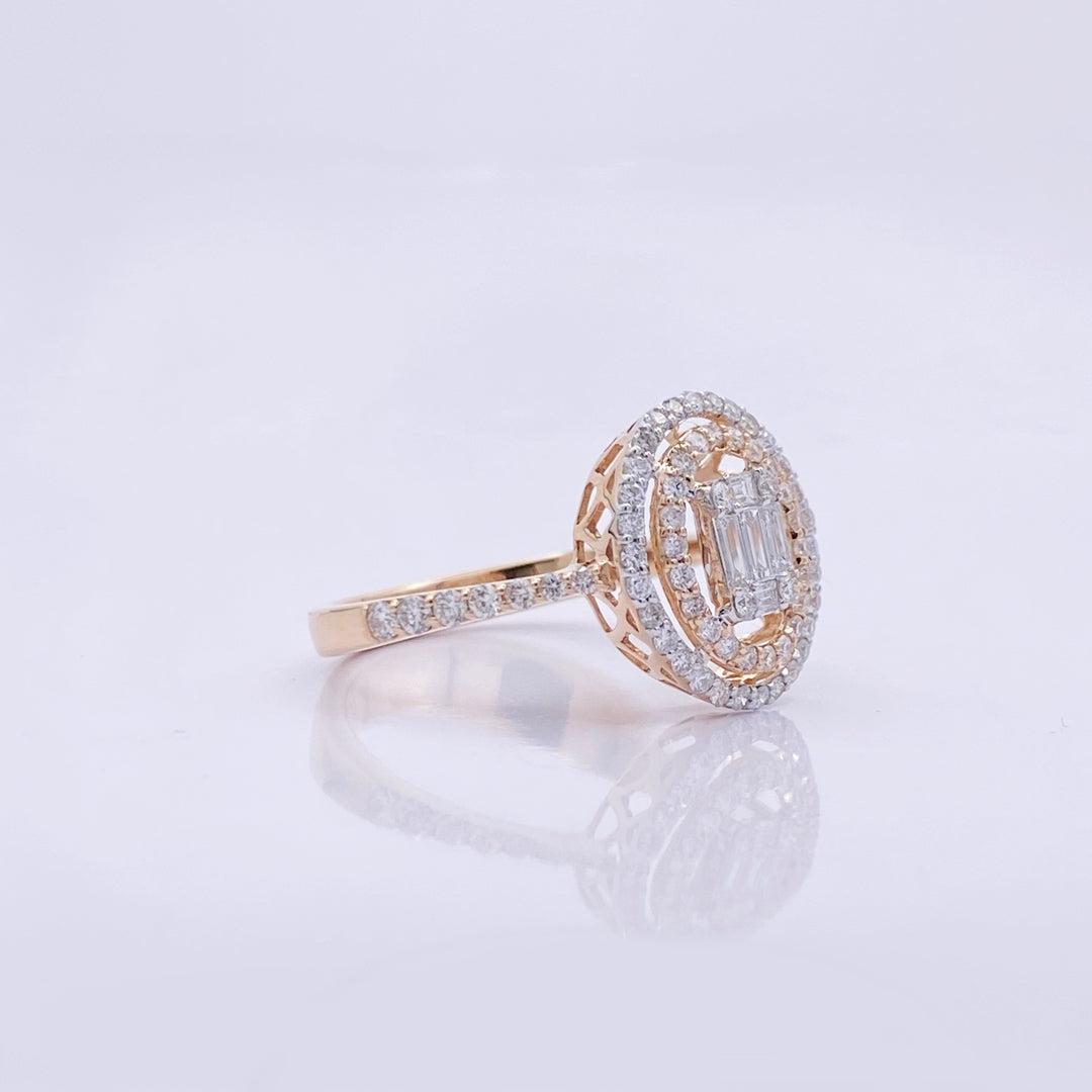 Baguette Diamond Ring - R6490