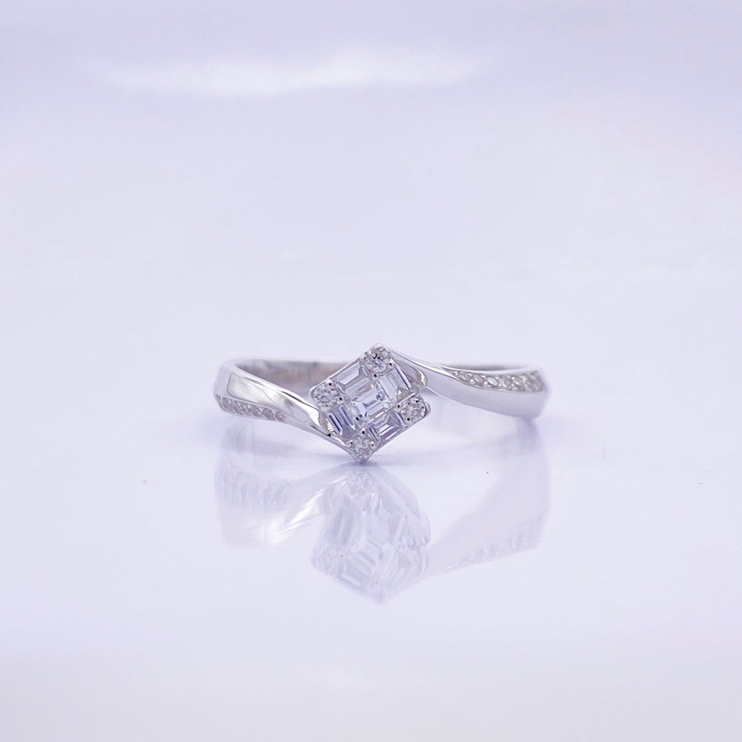 Square Baguette Diamond Ring - R80/9
