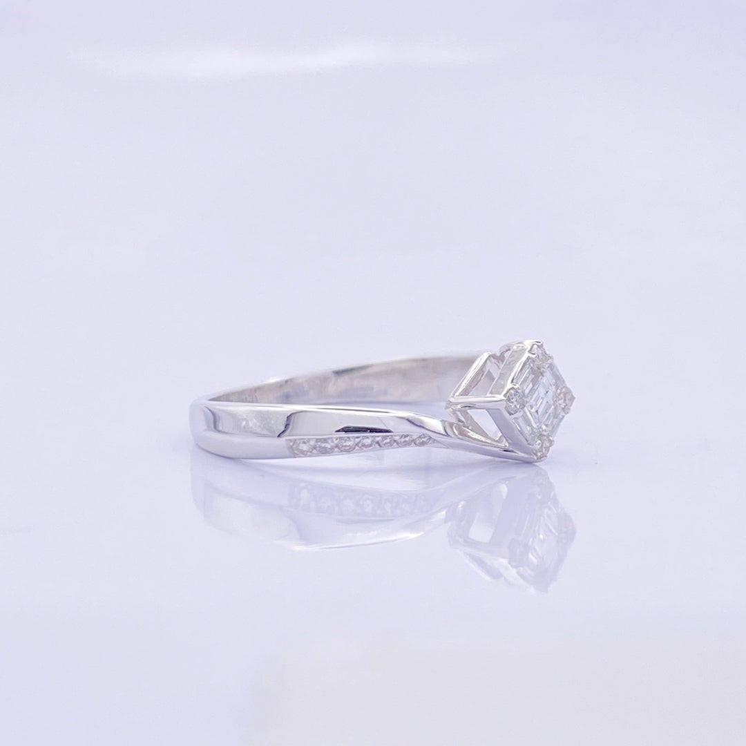 Square Baguette Diamond Ring - R80/9