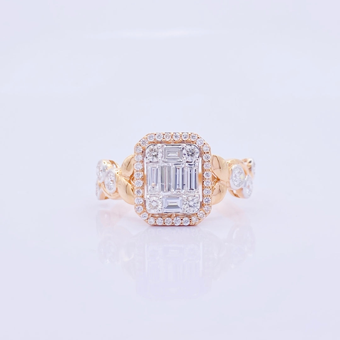 Baguette Diamond Ring - R4760