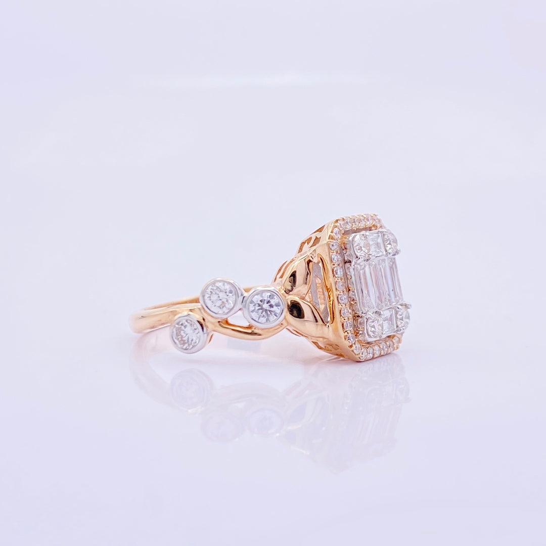 Baguette Diamond Ring - R4760