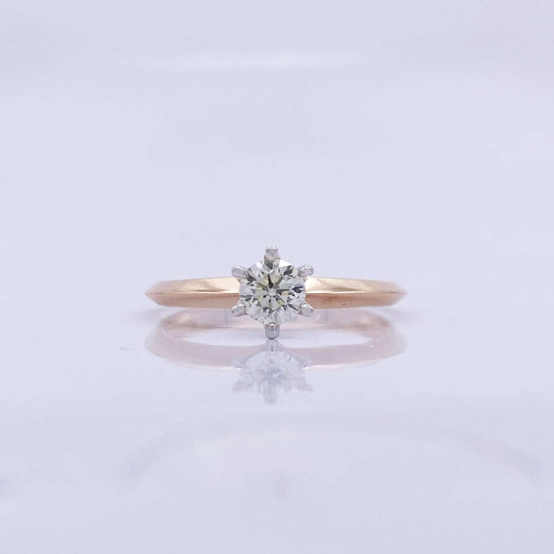 Solitaire Diamond Engagement Ring - R183/4
