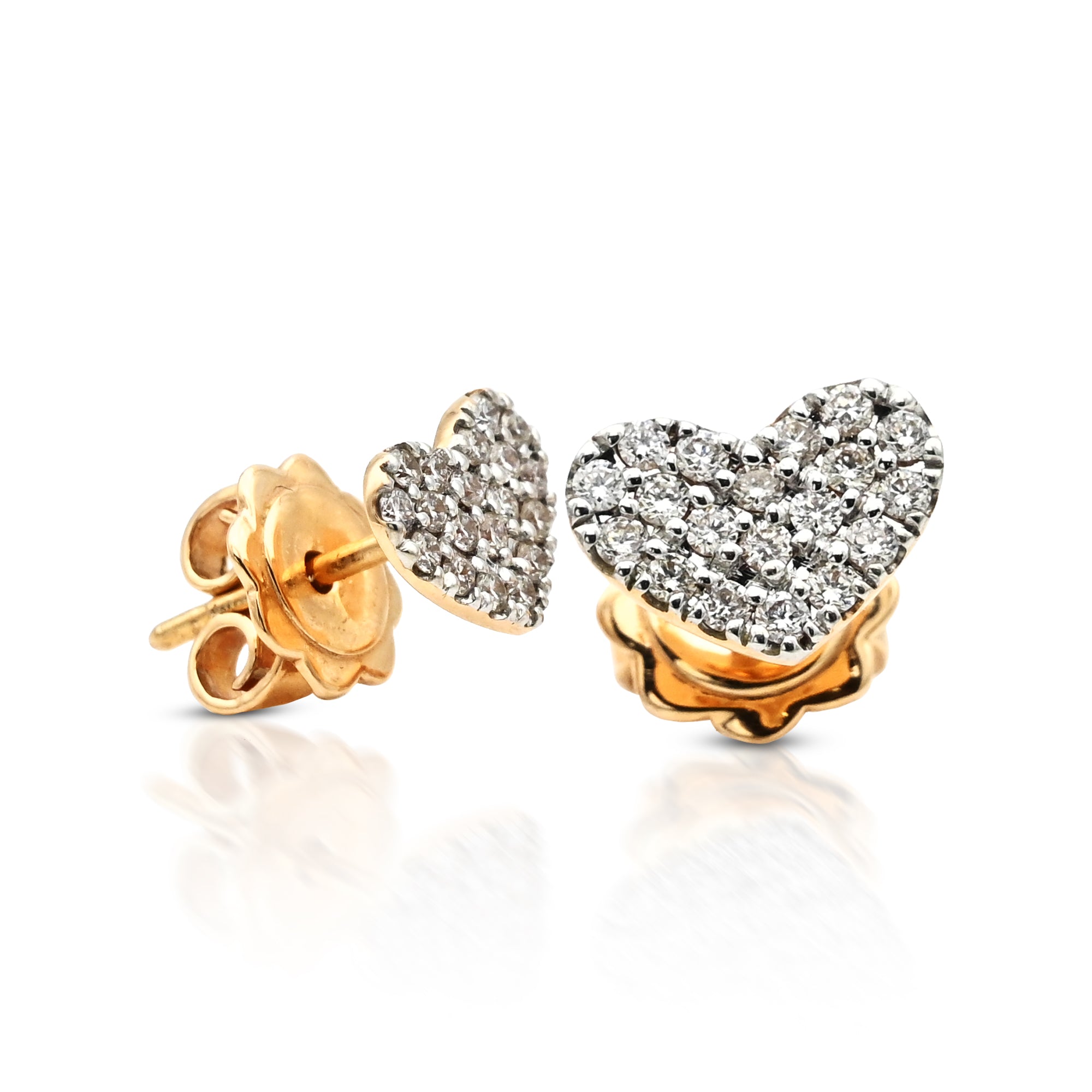 Heart Diamond Earrings - ER53/15