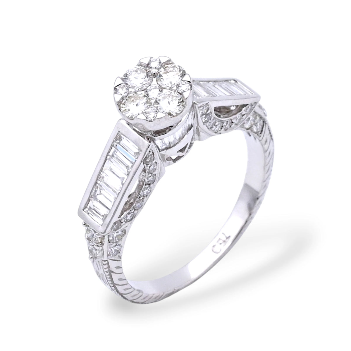 Illusion Diamond Ring - R3164