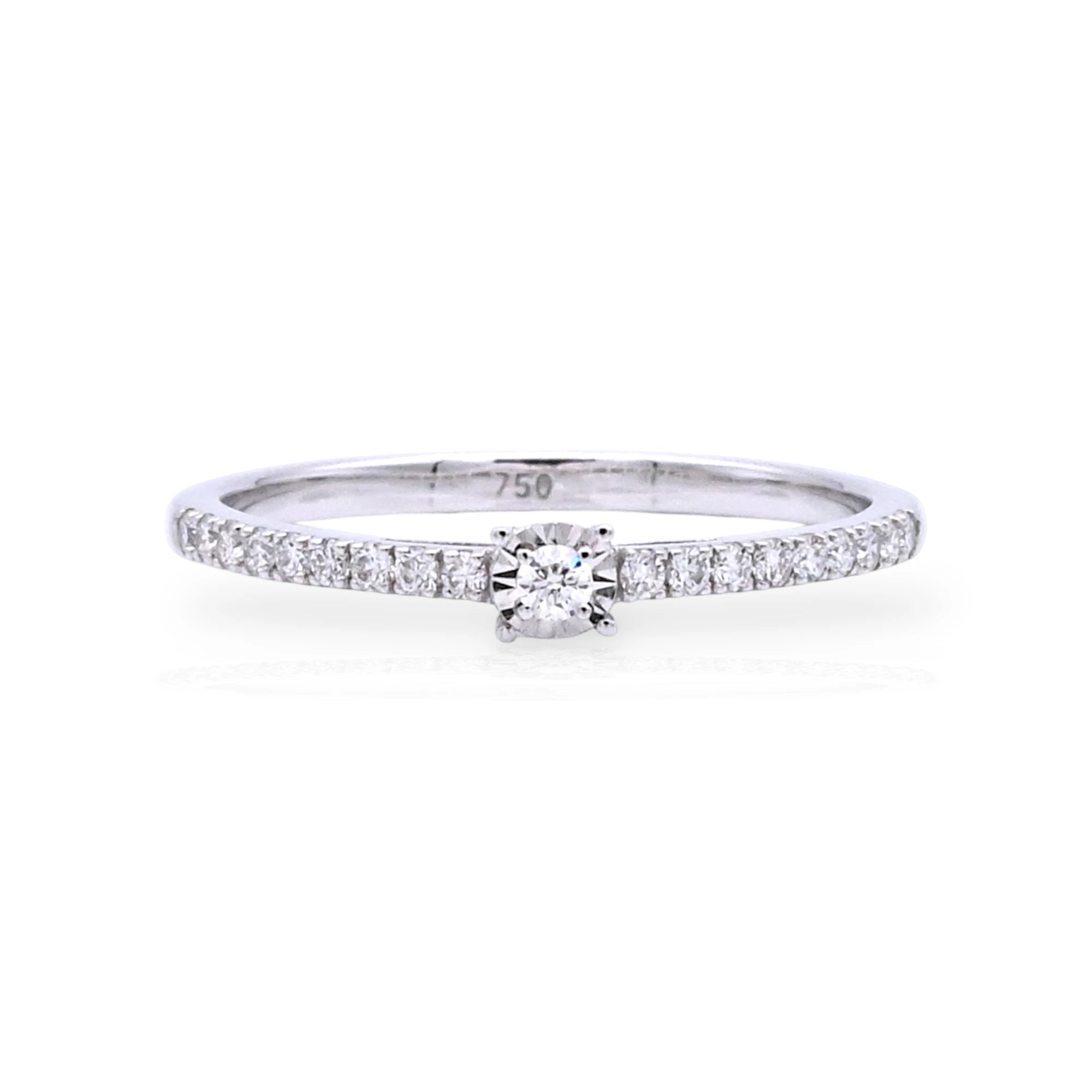 Diamond Wedding Band - KR135