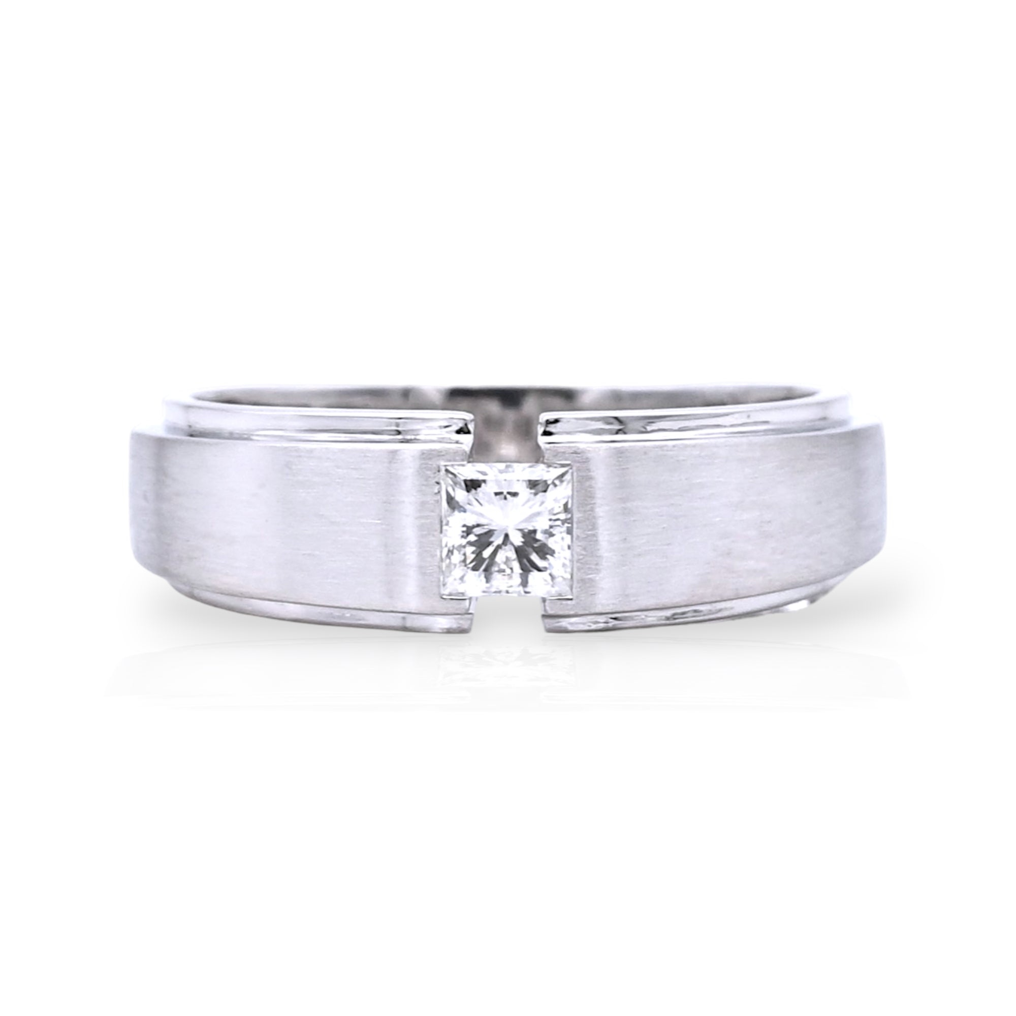 Platinum Men's Diamond Ring - R5295