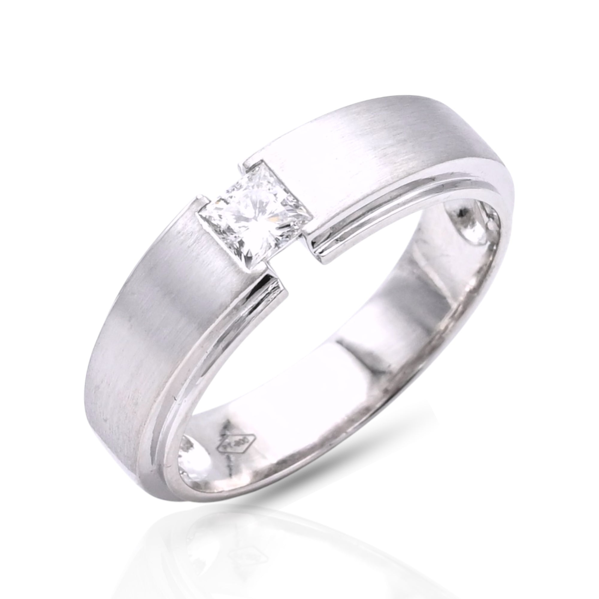 Platinum Men's Diamond Ring - R5295