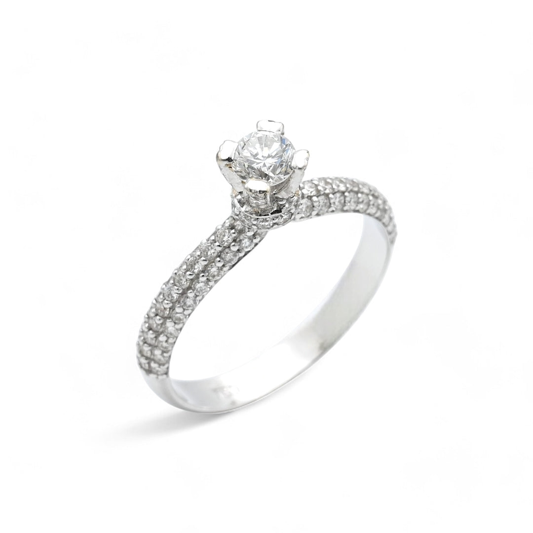 Solitaire Diamond Ring - R5245