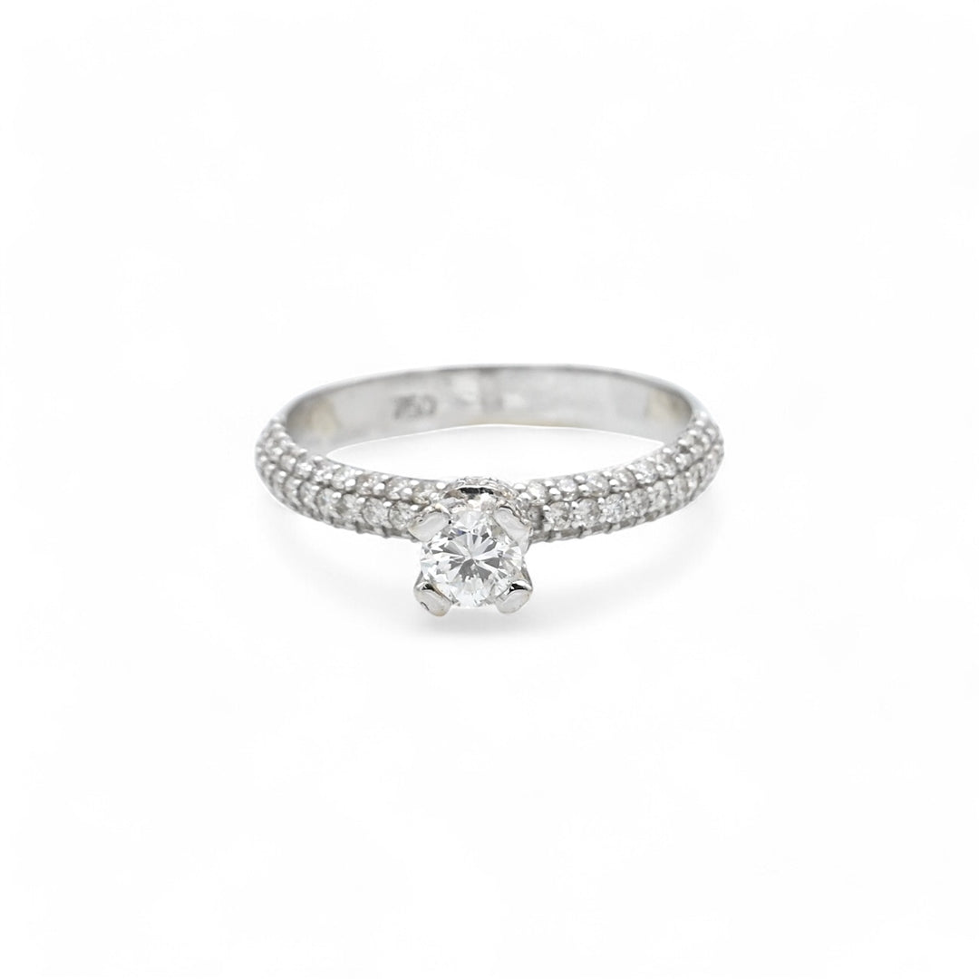 Solitaire Diamond Ring - R5245