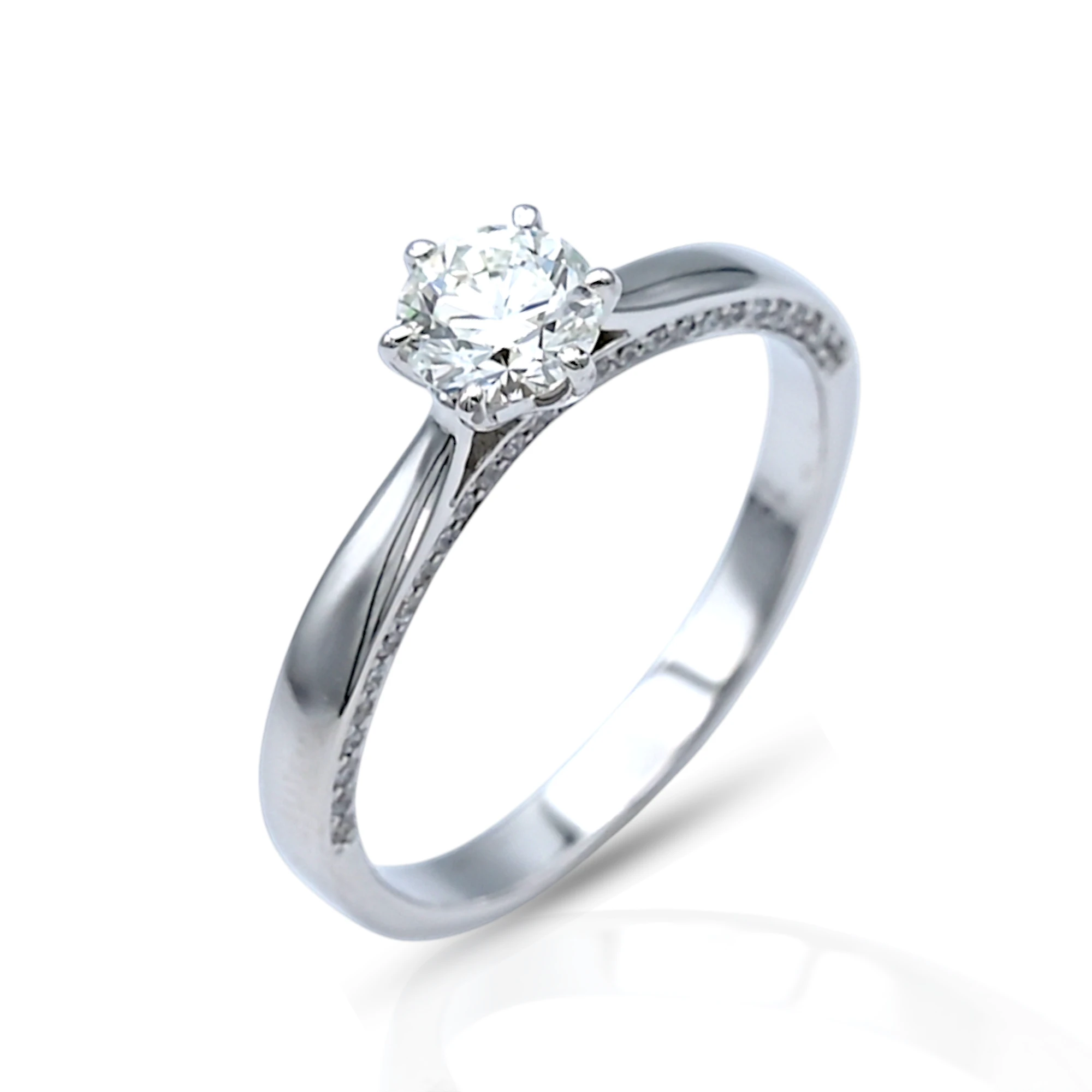 Solitaire Diamond Ring - R5827