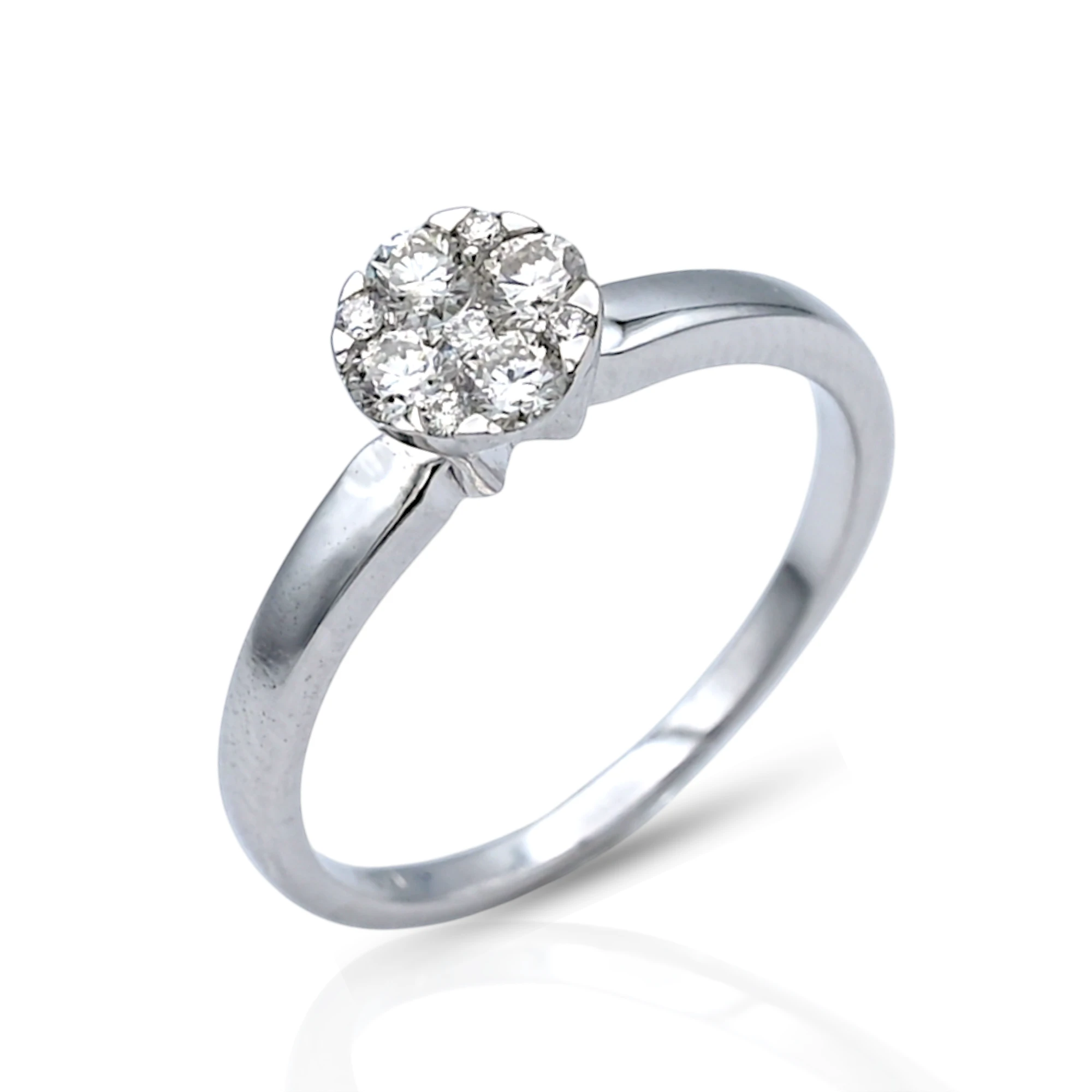 Cluster Illusion Diamond Ring - R4417