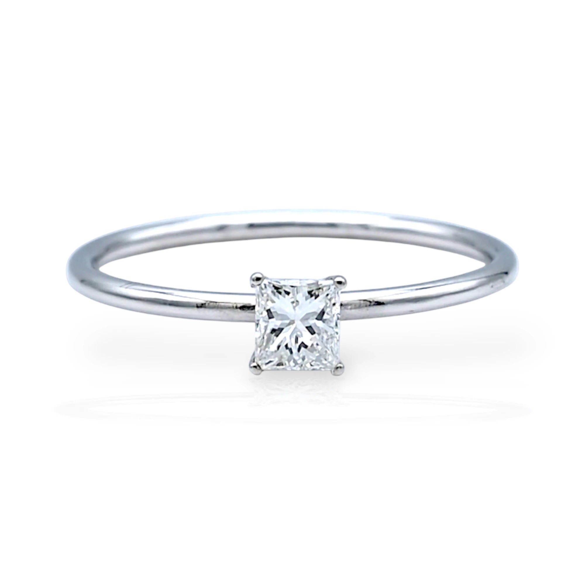 Princess Cut Diamond Ring - KR112