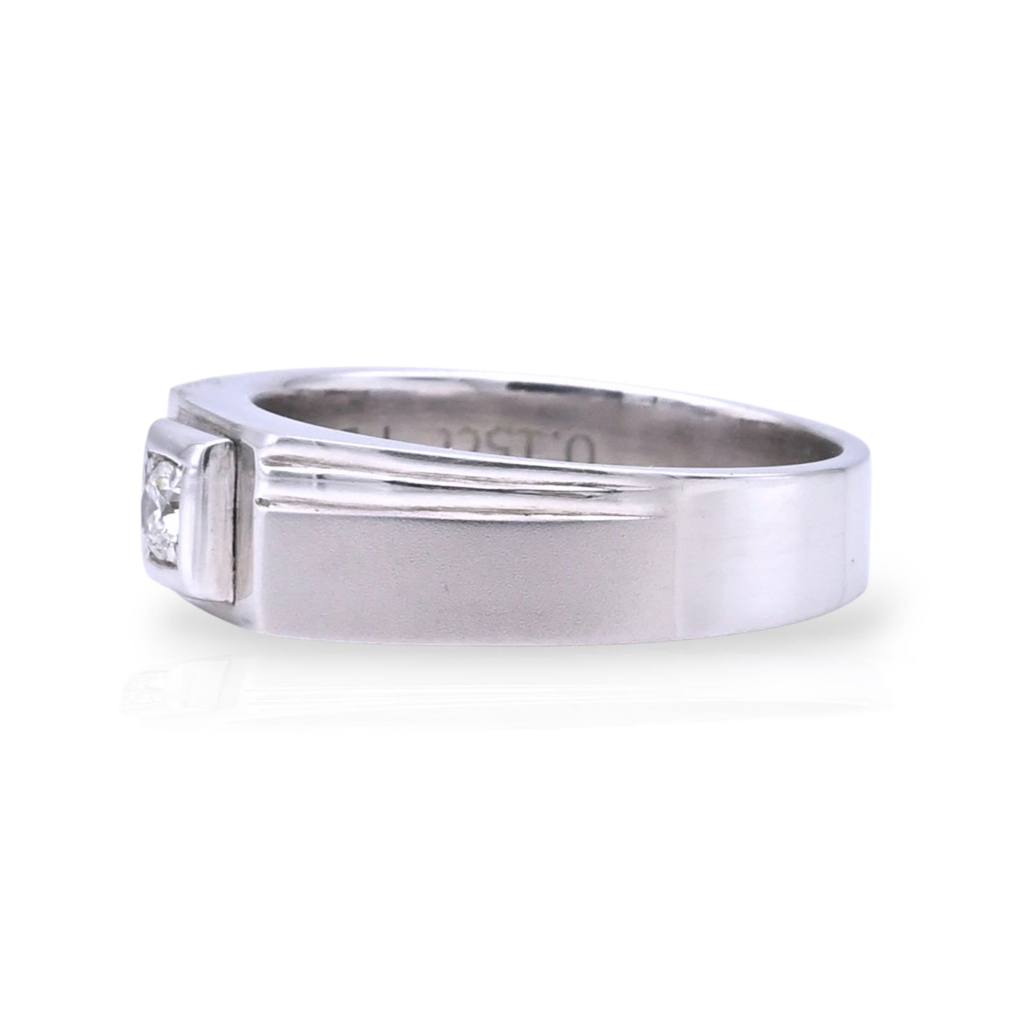 Palladium Men's Diamond Ring - KDR1115