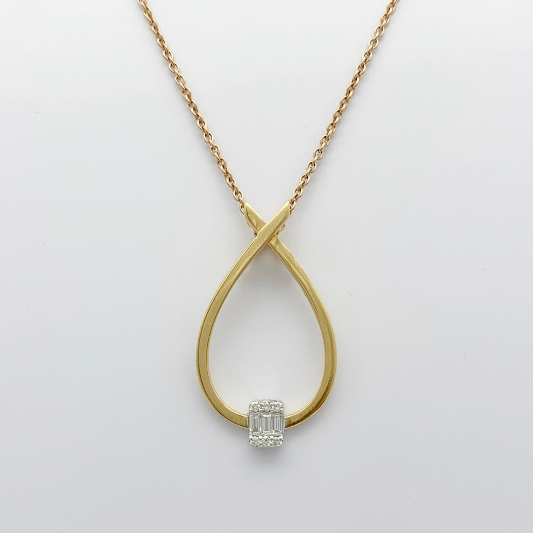 Diamond Pendant - P103/10