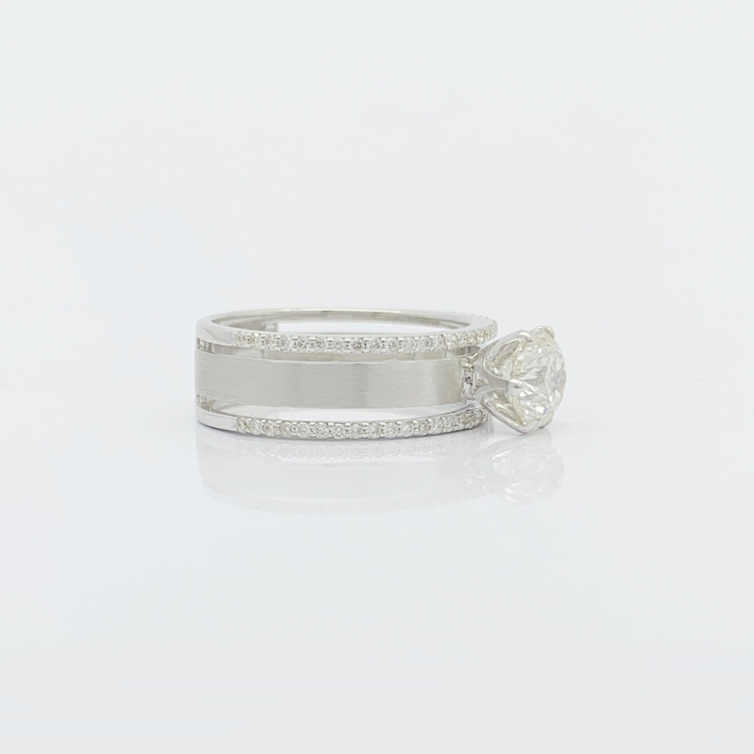 Solitaire Diamond Ring - R6126