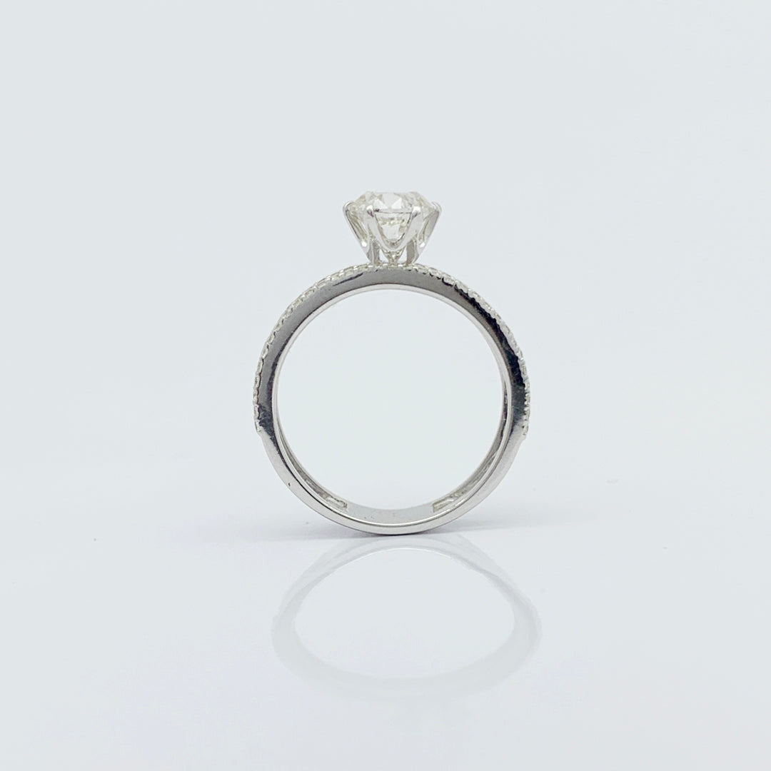 Solitaire Diamond Ring - R6126