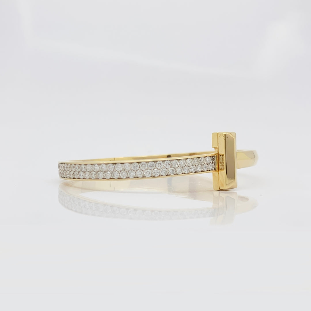 Tiffany T T1 Diamond Bangle - BNG122/4