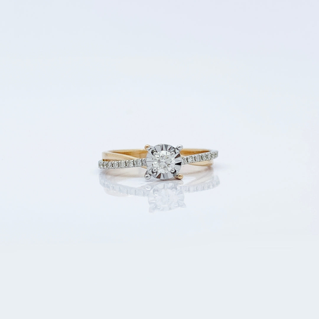 Solitaire Diamond Ring - R108/9