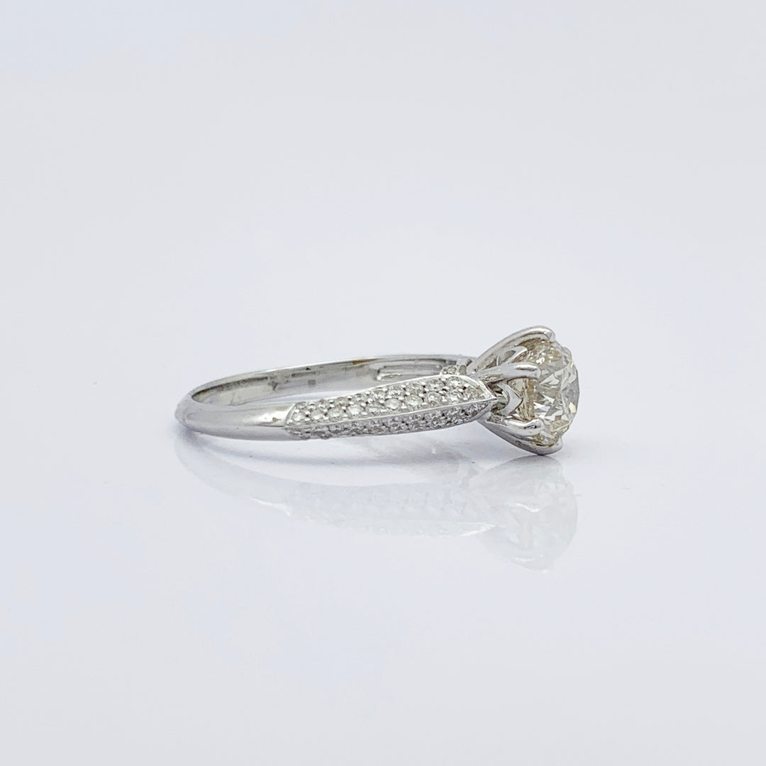 Solitaire Diamond Ring - R6537