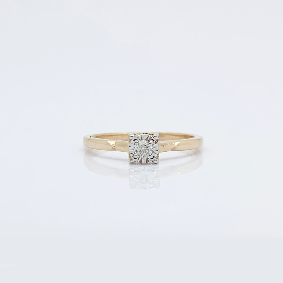 Solitaire Diamond Ring - R107/1