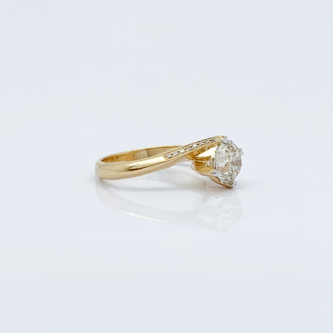 Solitaire Diamond Ring - R5130