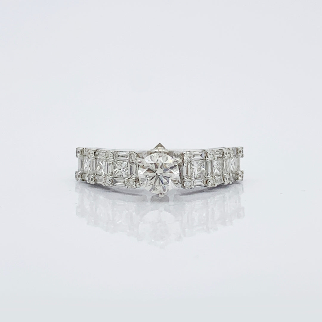 Solitaire Diamond Ring - R3166
