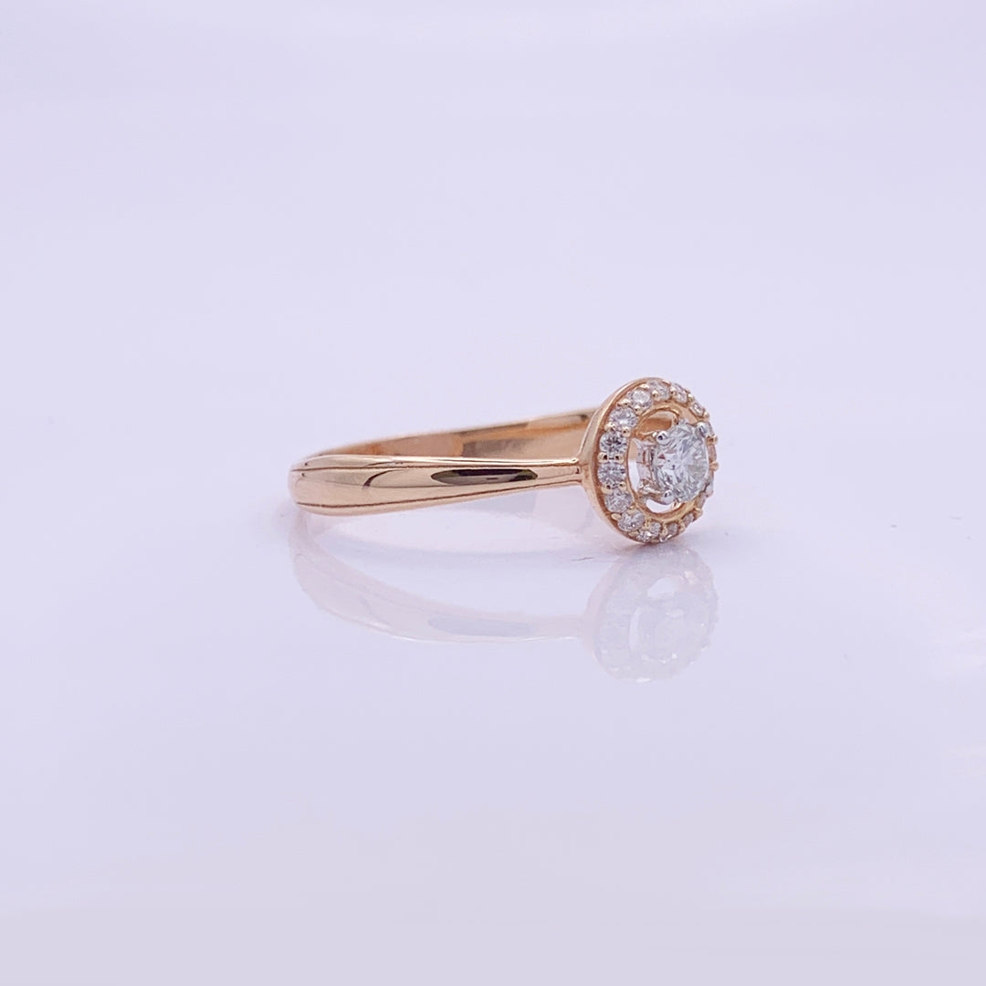 Solitaire Diamond Ring - R90/15