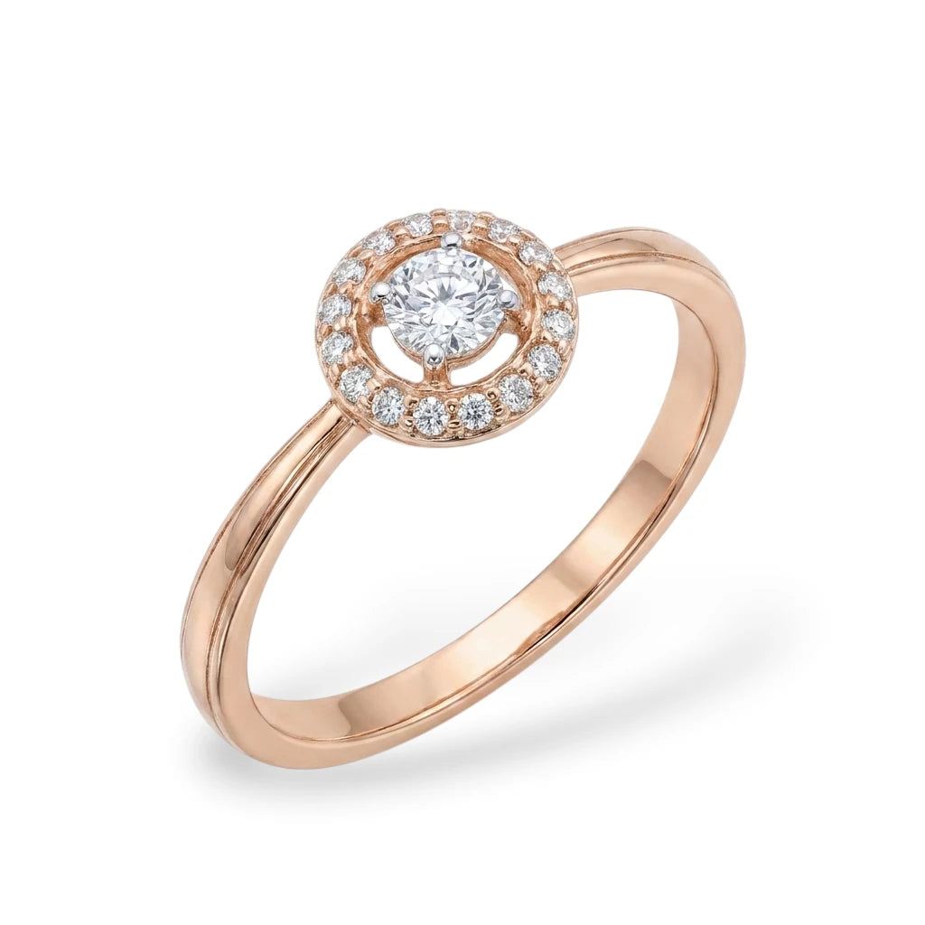 Solitaire Diamond Ring - R5482