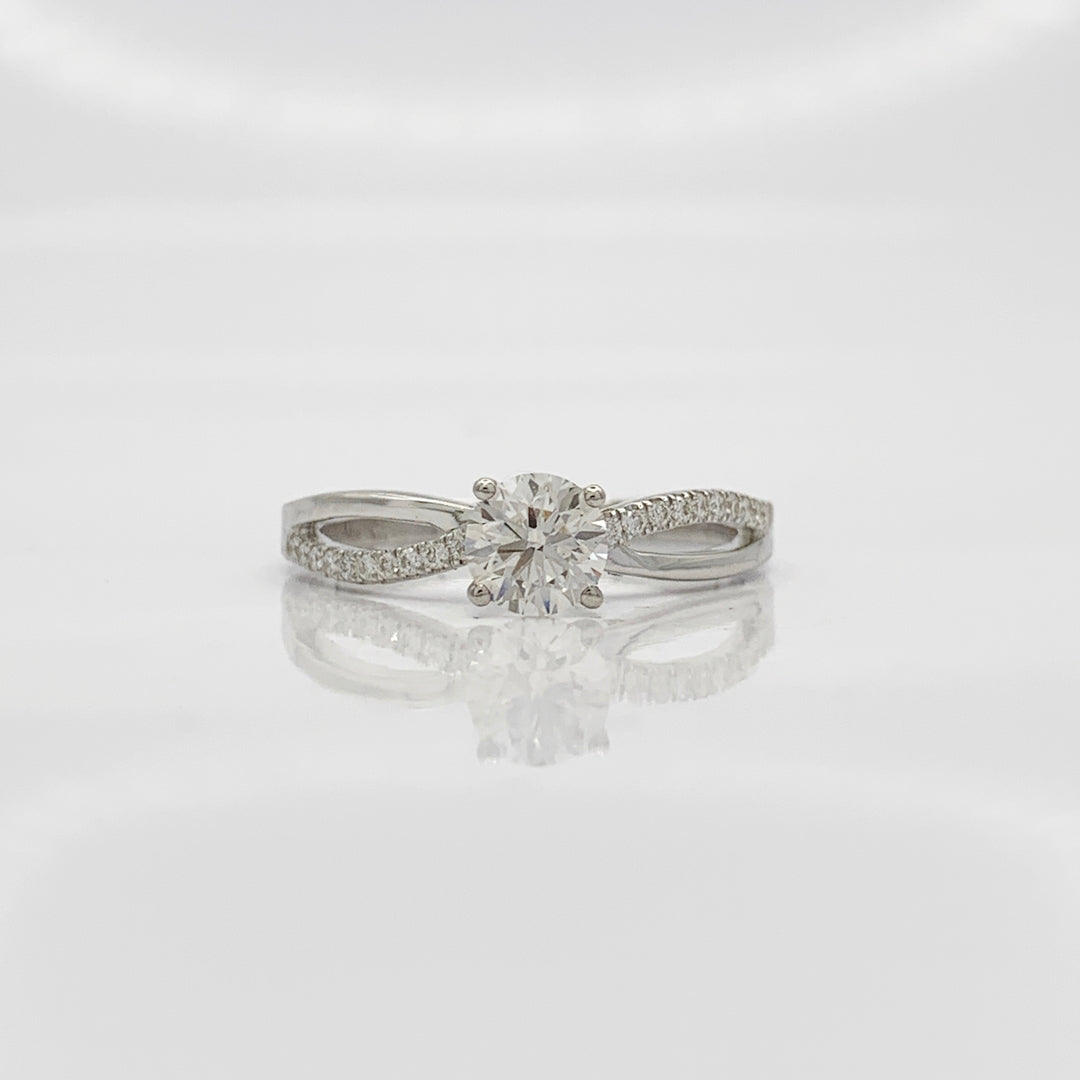 Solitaire Diamond Ring - R6389