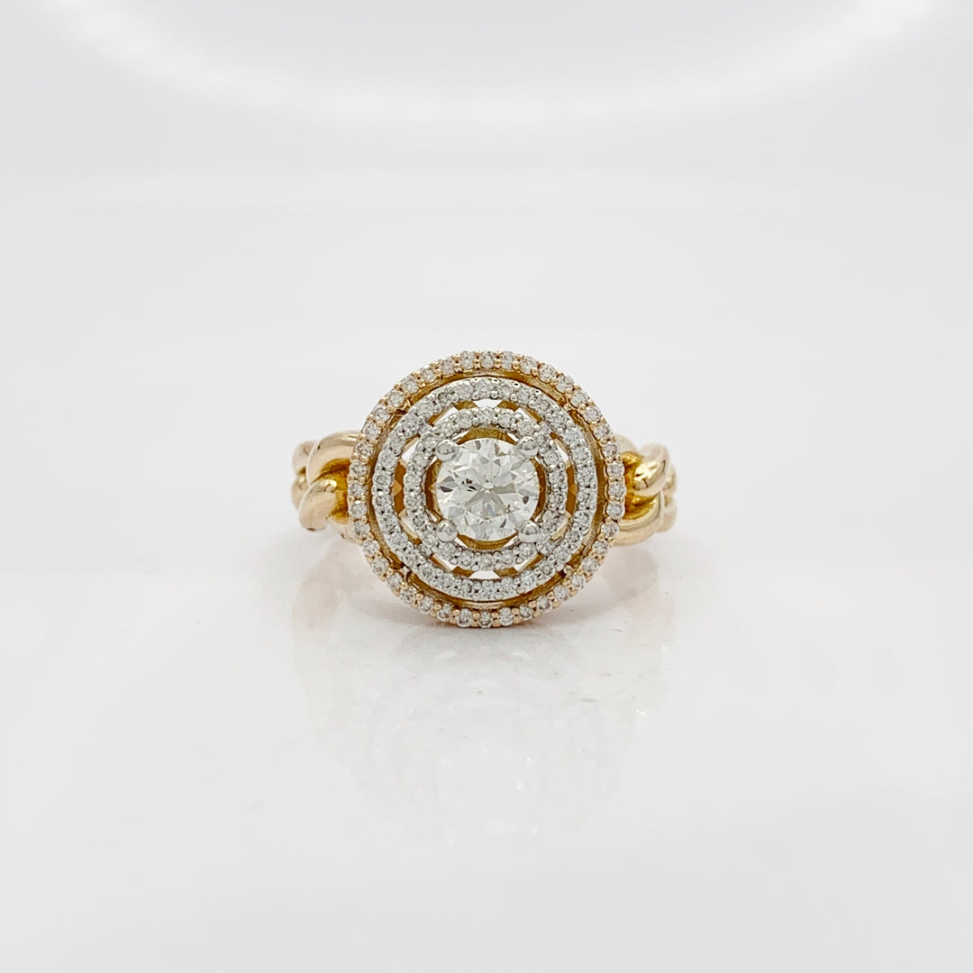 Solitaire Diamond Ring - R89/11