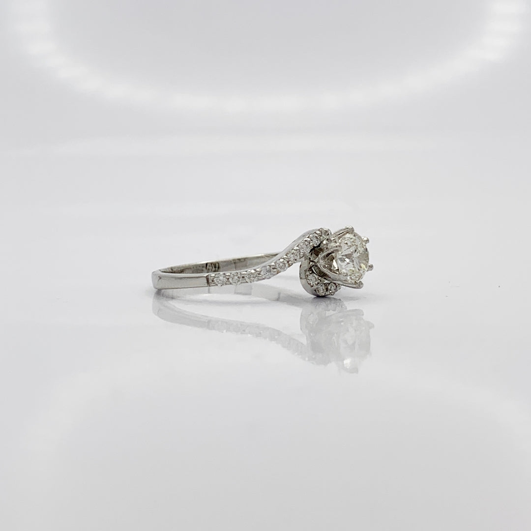 Solitaire Diamond Ring - R4056