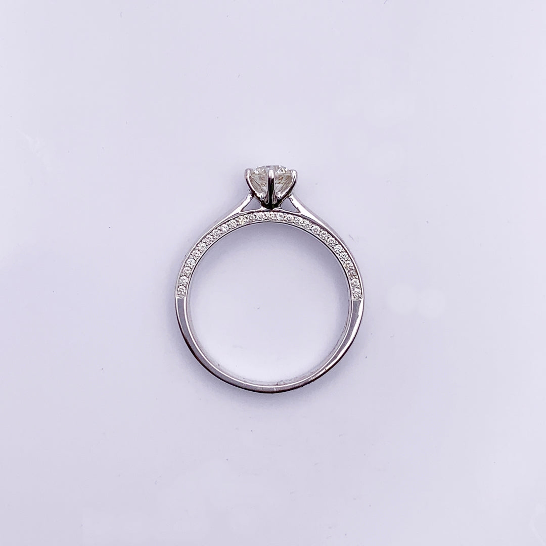 Solitaire Diamond Ring - R5827