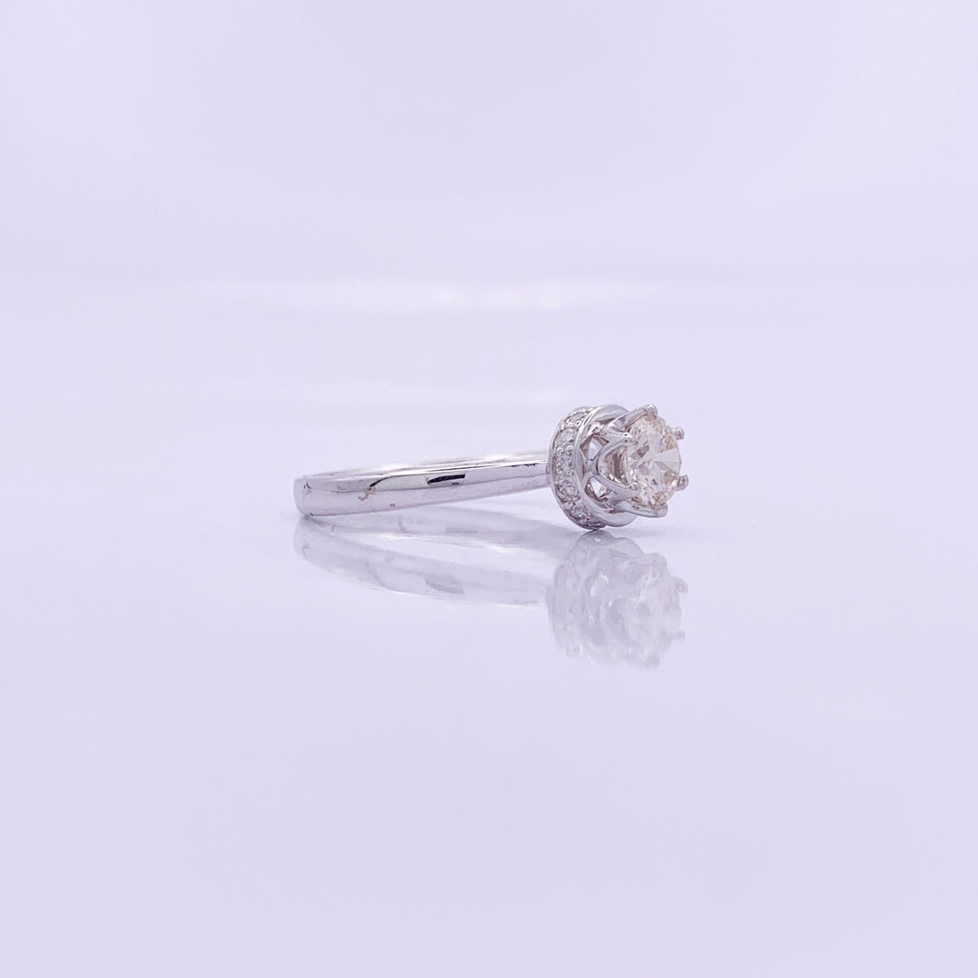 Solitaire Diamond Ring - R5829