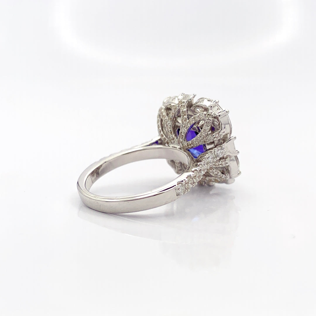 Tanzanite Diamond Ring - R6578