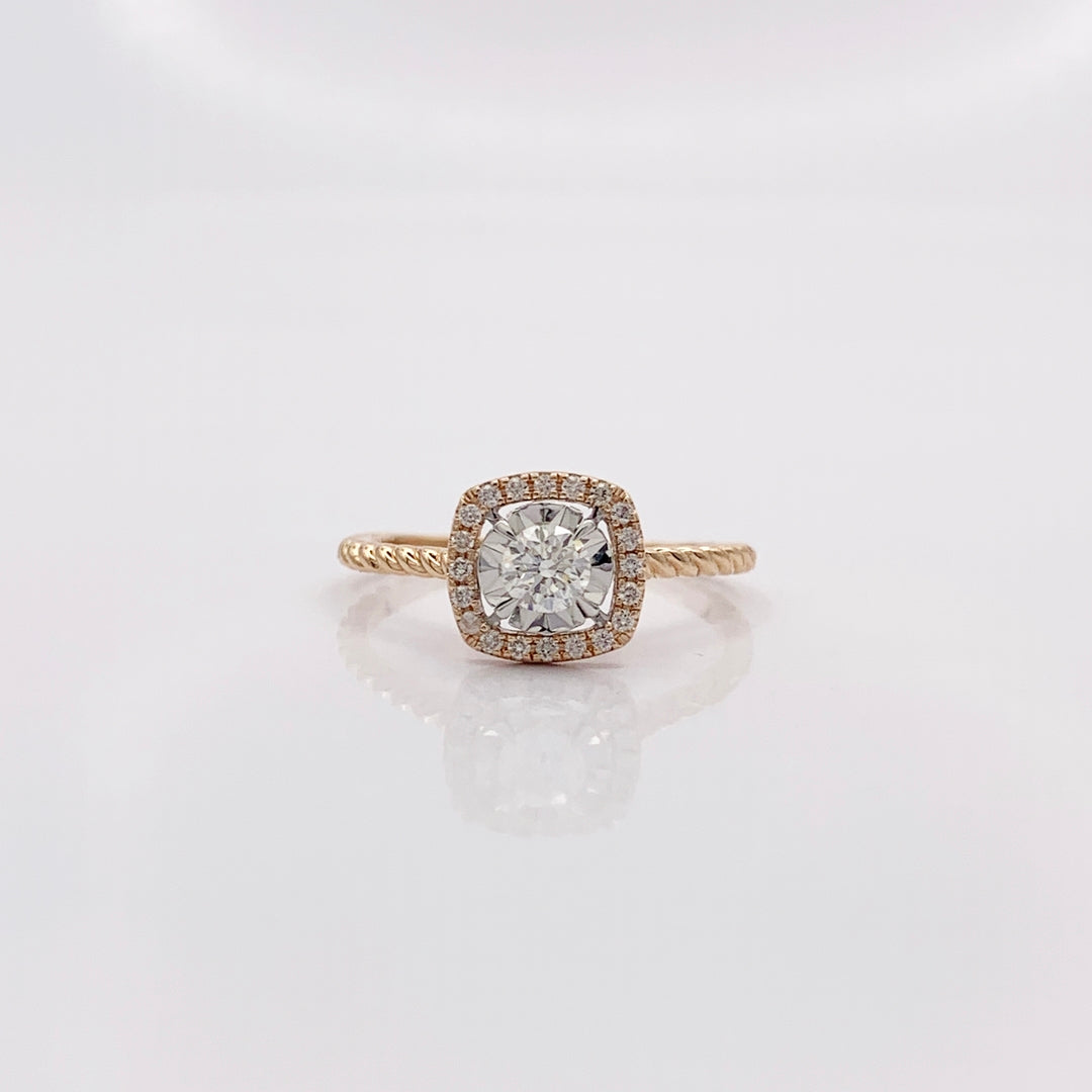 Solitaire Diamond Ring - R132/9