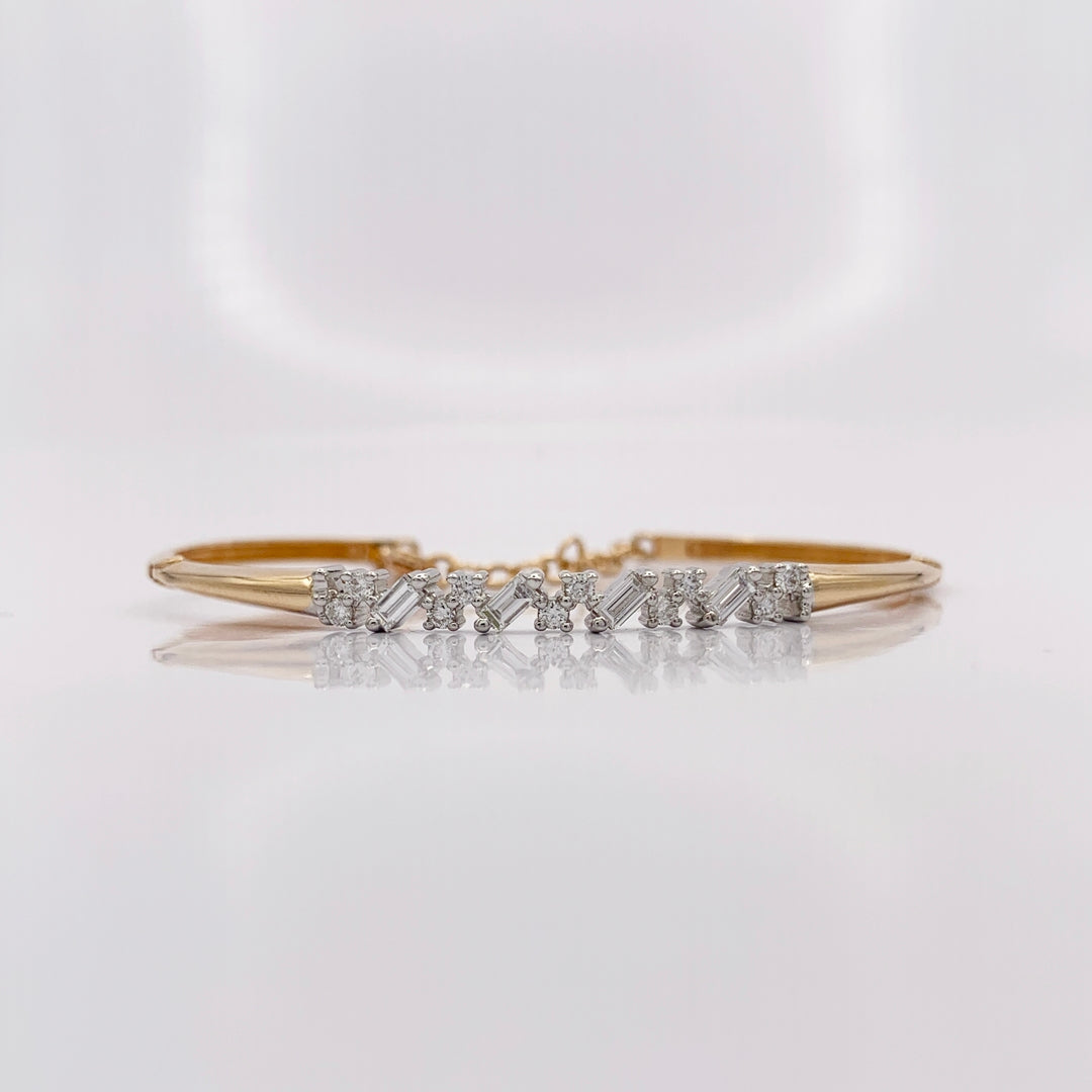 Diamond Bangle - BNG43/2