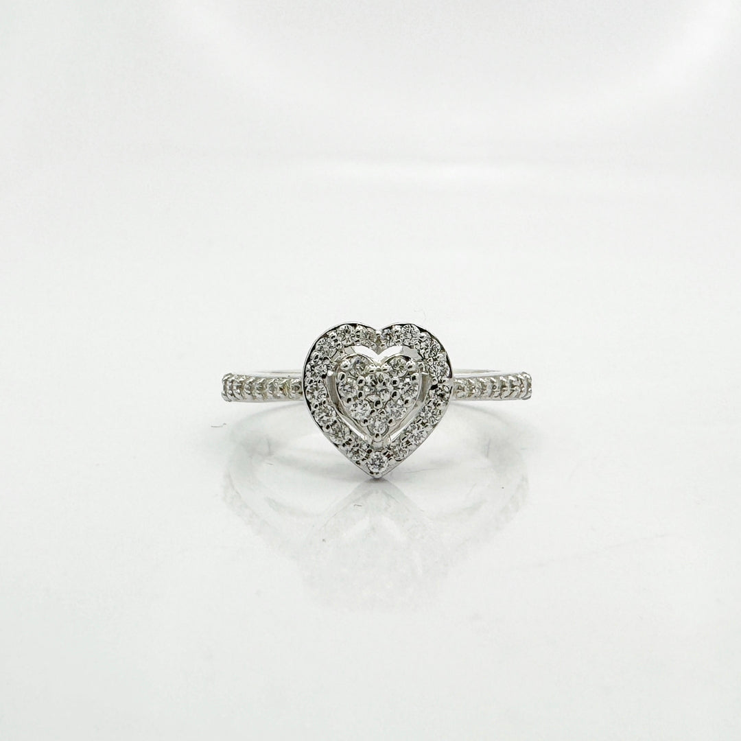 Heart Diamond Ring - R140/1