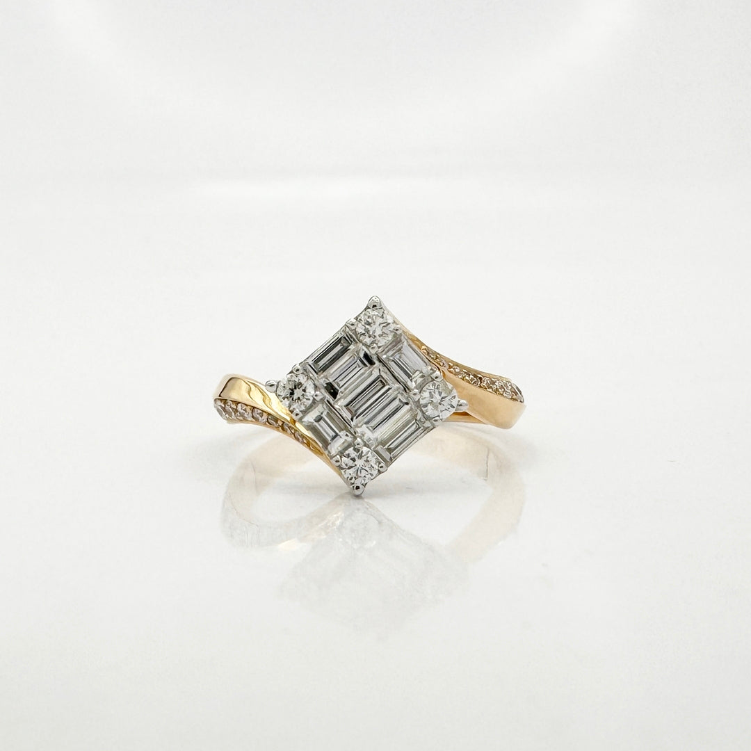 Baguette Diamond Ring - R6587