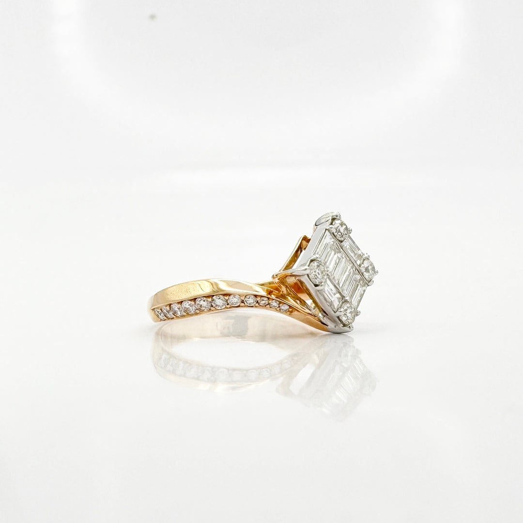 Baguette Diamond Ring - R6587
