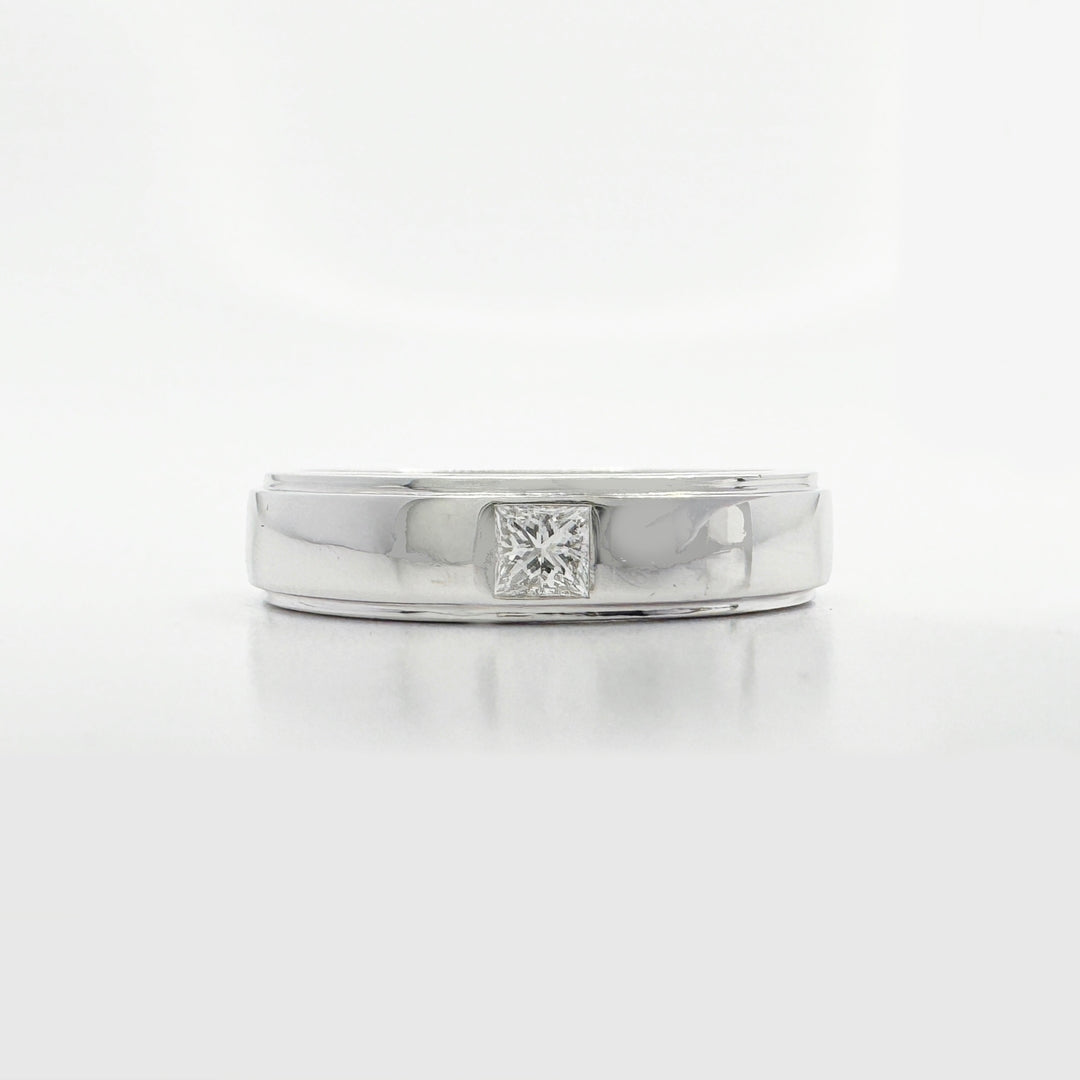 Princess Cut Diamond Ring for Men - R5296