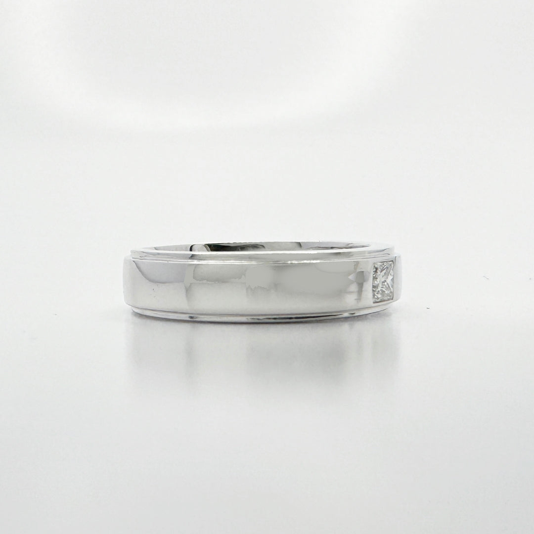 Princess Cut Diamond Ring for Men - R5296