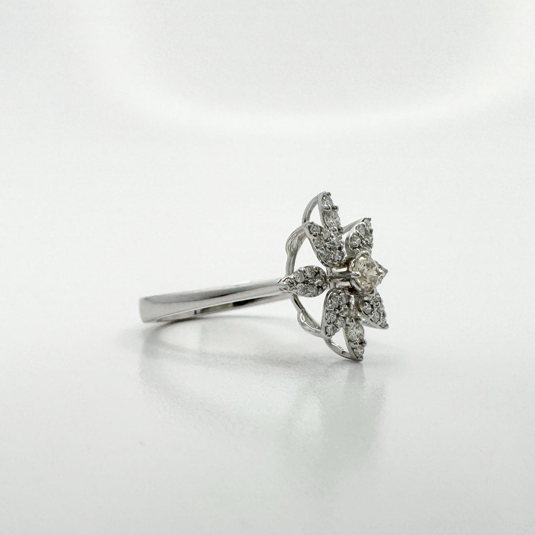 Octagram Star Diamond Ring - R102/8