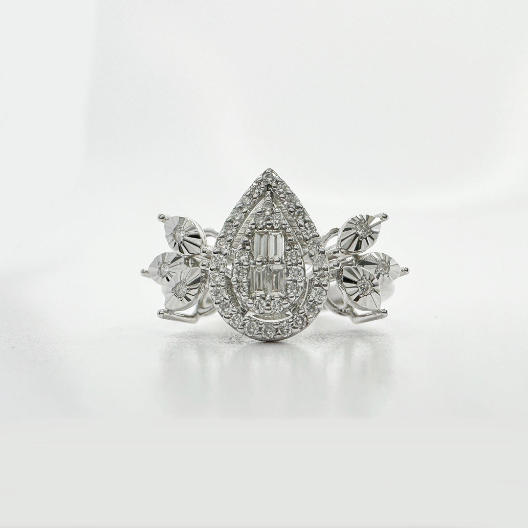 Pear Drop Diamond Ring - R103/1