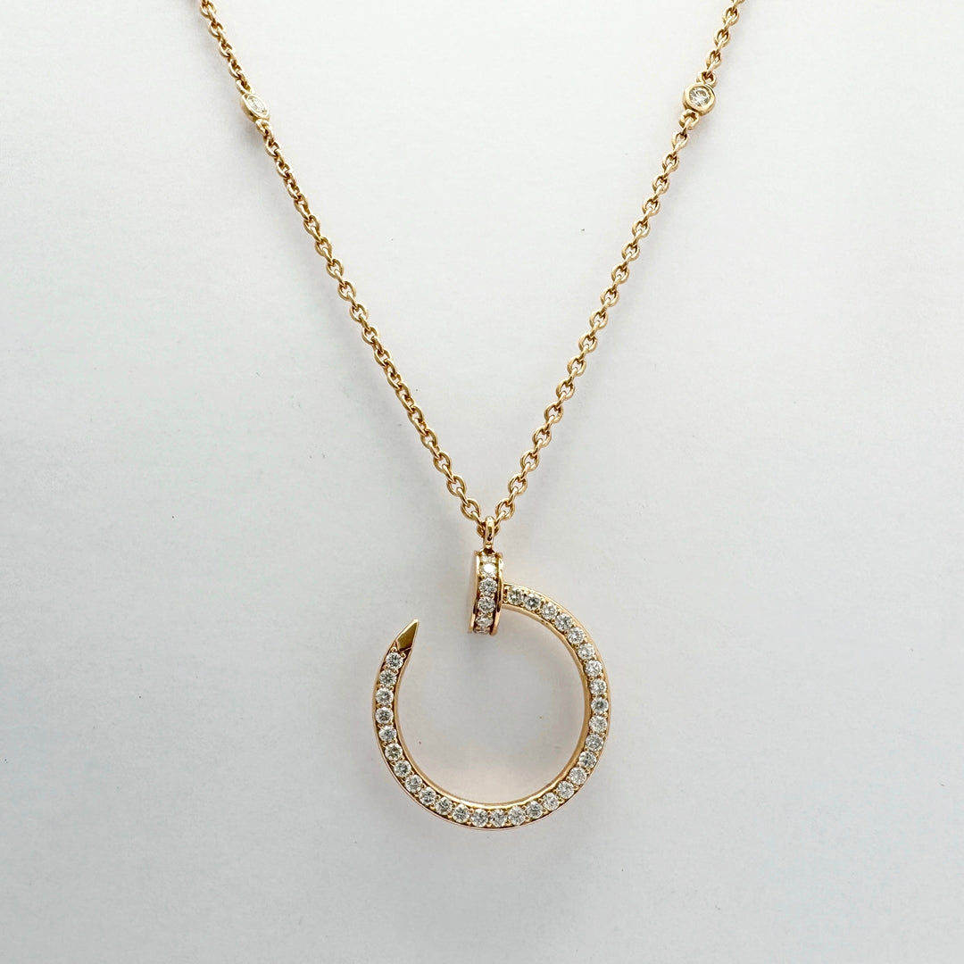 Cartier Diamond Nail Pendant - P101/12