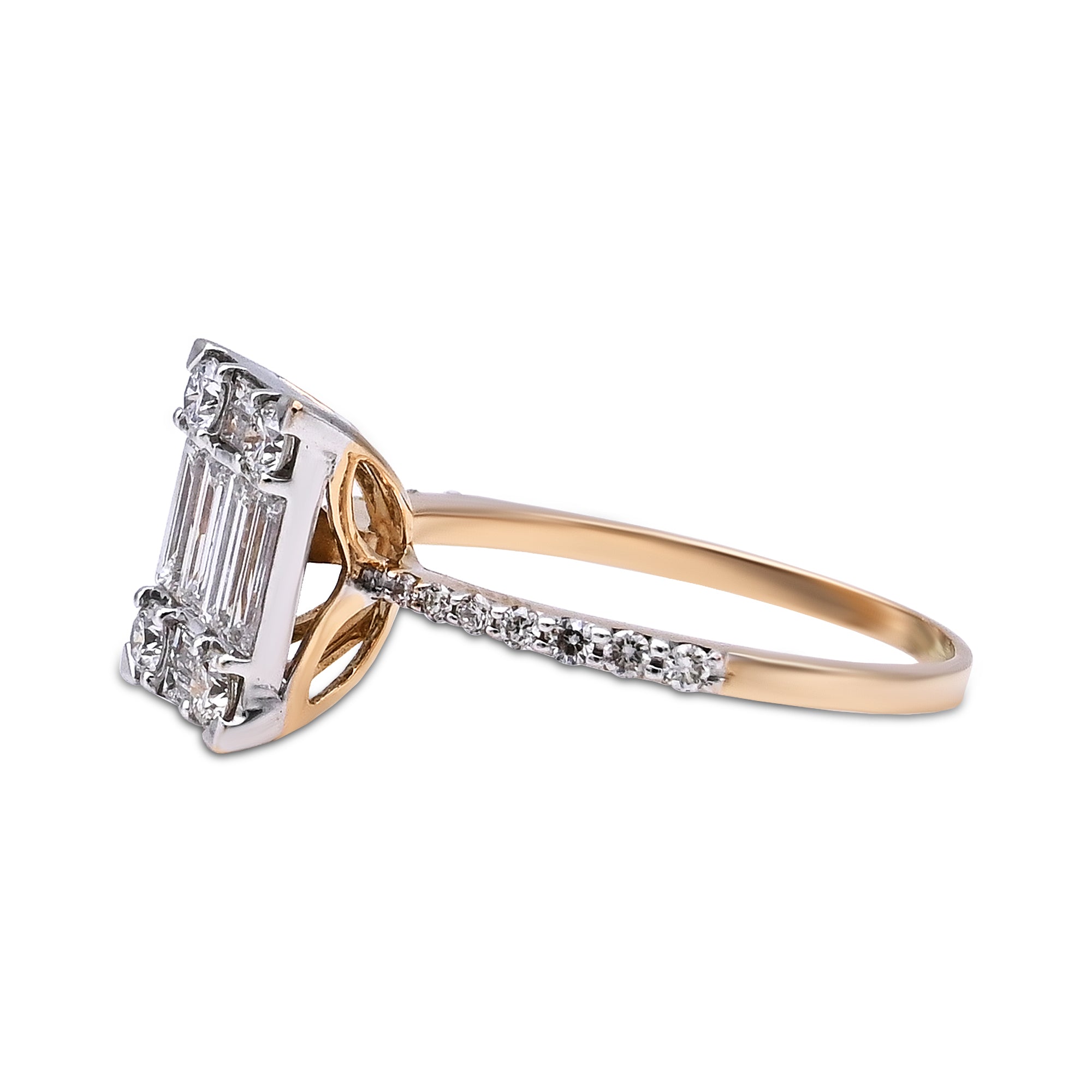 Baguette Diamond Ring R6648